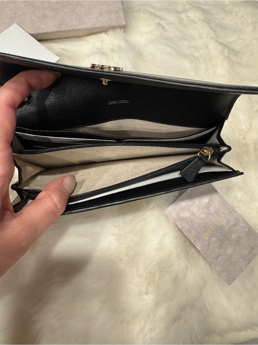 🖤 Jimmy Choo Martina Continental Wallet - Picture 13 of 16